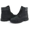 Linden Woods 6-Inch Boot met dubbele kraag “Zwart”