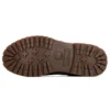 Lindon Woods 6-Inch Boot “Donkergrijs nubuck en zwart bedrukte kraag”