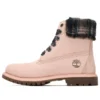 Lindon Woods 6-Inch Boot “Roze nubuck en zwart bedrukte kraag”