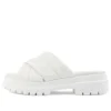 London Vibe Slides “White Full Grain”