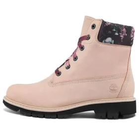 Lucia Way 6-Inch Boot waterdichte laars “Lichtroze nubuck”