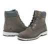 Lucia Way 6-Inch waterdichte laarzen met brede pasvorm “Medium Grey Nubuck”