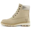 Lucia Wy 6-Inch Waterdichte Laarzen “Beige Dragonfly”