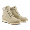 Lucia Wy 6-Inch Waterdichte Laarzen “Beige Dragonfly”