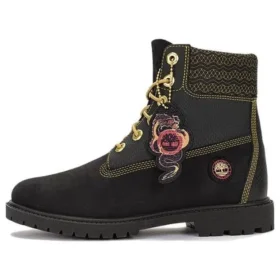 Lunar New Year 6-Inch Laarzen “Zwart Nubuck”