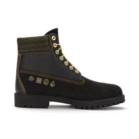 Lunar New Year 6-Inch Laarzen “Zwart Nubuck”