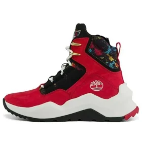 Madbury Sneakers met rits aan de zijkant “Red Nubuck”