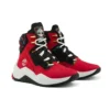 Madbury Sneakers met rits aan de zijkant “Red Nubuck”