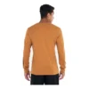 Merk T-shirt met lange mouwen “Geel”