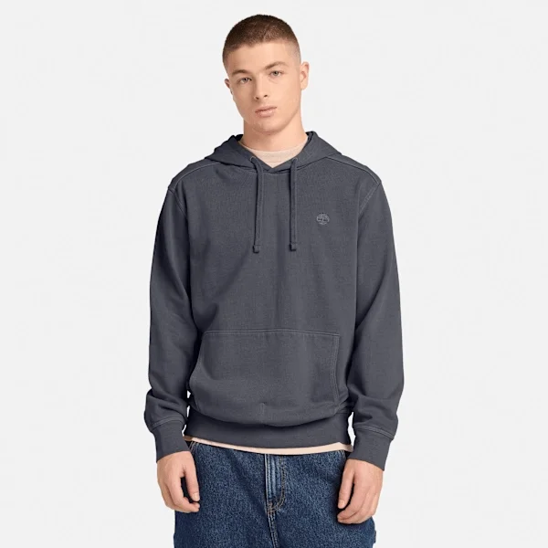 Merrymack River-Hoodie voor heren, in de massa geverfd Merrymack River-Hoodie voor heren, in de massa geverfd