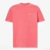 Merrymack River T-shirt met borstzak voor heren, in de massa geverfd Merrymack River T-shirt met borstzak voor heren, in de massa geverfd
