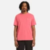 Merrymack River T-shirt met borstzak voor heren, in de massa geverfd Merrymack River T-shirt met borstzak voor heren, in de massa geverfd
