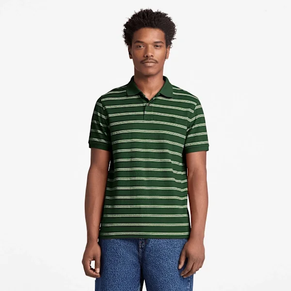 Millers River gestreept Poloshirt met korte mouwen voor heren Millers River gestreept Poloshirt met korte mouwen voor heren