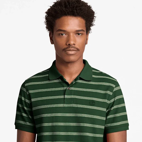Millers River gestreept Poloshirt met korte mouwen voor heren Millers River gestreept Poloshirt met korte mouwen voor heren