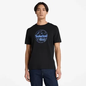 Mountain Graphic T-shirt met korte mouwen voor heren