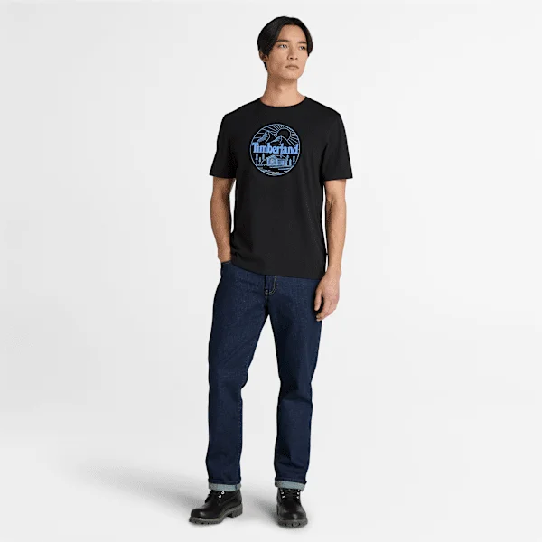 Mountain Graphic T-shirt met korte mouwen voor heren Mountain Graphic T-shirt met korte mouwen voor heren
