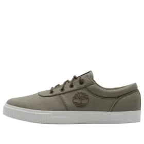 Mylo Bay lage vetersneakers “Grijs Canvas”