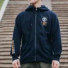 Nature Needs Heroes jas met doorlopende rits “Navy”