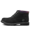 Nellie 6-Inch iriserende waterdichte chukka-laarzen “Zwart Nubuck”