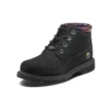 Nellie 6-Inch iriserende waterdichte chukka-laarzen “Zwart Nubuck”