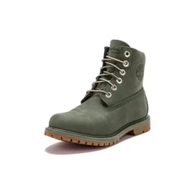 Nellie 6-Inch Waterdichte Laarzen “Donkergroen nubuck”