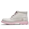 Nellie Chukka Double waterdichte dameslaarzen “White Pink”