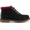 Nellie Chukka waterdichte laars “Zwart Pink”