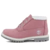 Nellie waterdichte chukka-laarzen met brede pasvorm “Pink Nubuck”