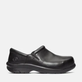 Newbury casual werkschoen met metalen neus voor dames