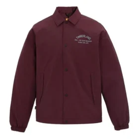 Overhemd met letterprint “Burgundy”