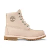 Paninara kraagloze 6-Inch Boot waterdichte laarzen “Lichtroze nubuck”