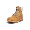 Premium 15 cm waterdichte Laars “Tarwe Nubuck en Blauw”