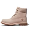 Premium 6 inch waterdichte laarzen “Light Pink Nubuck”
