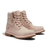 Premium 6 inch waterdichte laarzen “Light Pink Nubuck”