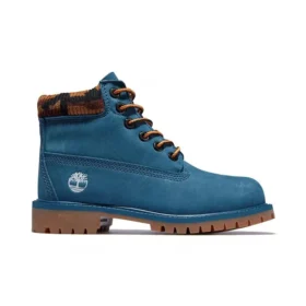 Premium 6-Inch Waterproof Boot “Blue Suede Nubuck Camo”