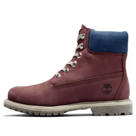 Premium 6-Inch Waterproof Boot “Burgundy Nubuck”