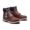 Premium 6-Inch Waterproof Boot “Burgundy Nubuck”