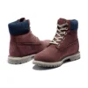 Premium 6-Inch Waterproof Boot “Burgundy Nubuck”