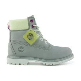 Premium 6-Inch Waterproof Boot met brede pasvorm “Grijs nubuck”
