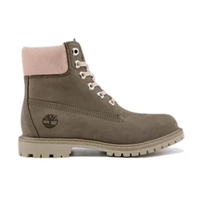 Premium 6-Inch Waterproof Boot met brede pasvorm “Olijfkleurig nubuck”