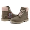 Premium 6-Inch Waterproof Boot met brede pasvorm “Olijfkleurig nubuck”