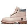 Premium 6-Inch Waterproof Boot “Pink Full Grain”