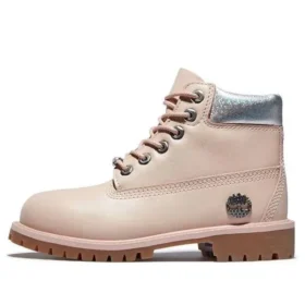 Premium 6-Inch Waterproof Boot “Pink Full Grain”
