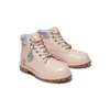 Premium 6-Inch Waterproof Boot “Pink Full Grain”