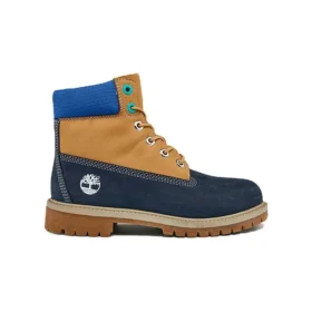 Premium 6-Inch Waterproof Boot “Wheat Blue Navy”