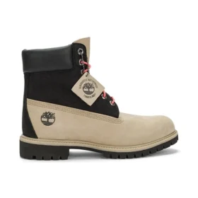Premium 6-Inch Waterproof Boot “Zwart regeneratief leer bruin”