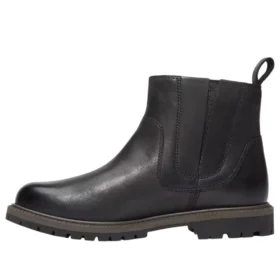 Premium Chelsea-laars “Zwart Full-Grain”