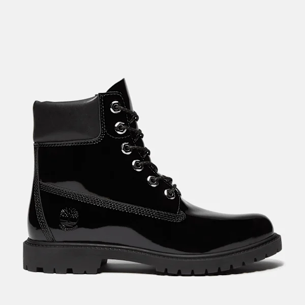 Premium waterdichte 6-Inch Boot van lakleer voor dames Premium waterdichte 6-Inch Boot van lakleer voor dames