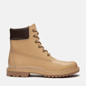 Premium waterdichte 6-Inch Boot van lakleer voor dames