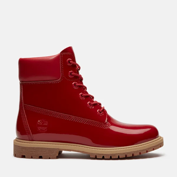 Premium waterdichte 6-Inch Boot van lakleer voor dames Premium waterdichte 6-Inch Boot van lakleer voor dames